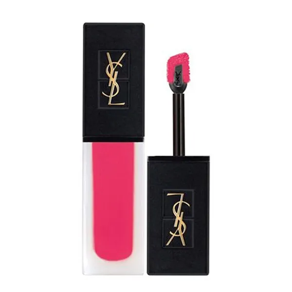 Son Kem Yves Saint Laurent YSL Tatouage Couture Velvet Cream Liquid Lipstick 222 Màu Hồng
