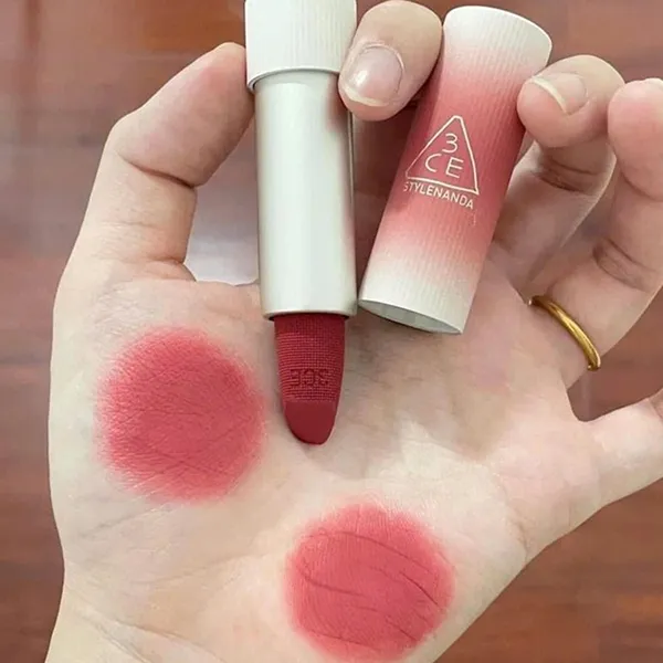Son Lì 3CE Cashmere Hug Lipstick 07 Knit Màu Hồng Khô 3.5g