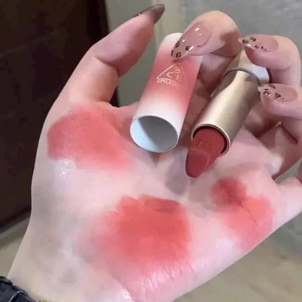 Son Lì 3CE Cashmere Hug Lipstick 07 Knit Màu Hồng Khô 3.5g