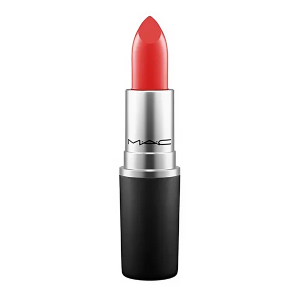 Son Lì Mac Powder Kiss Lipstick 702 Dangerous Màu Đỏ Cam