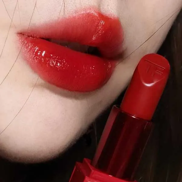 Son Lì Tom Ford TF Lip Color Matte 16 Scarlet Rouge Màu Đỏ Thuần
