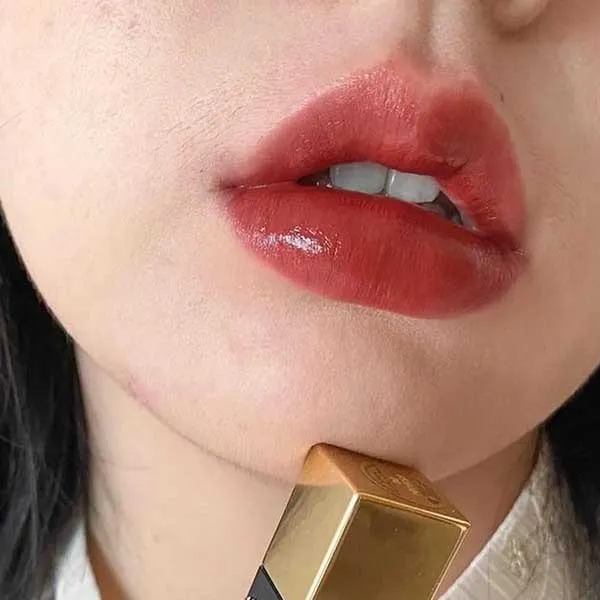Son Lì Yves Saint Laurent YSL Rouge Pur Couture The Bold 06 Reignited Amber Màu Đỏ Nâu - Son Môi - Vua Hàng Hiệu