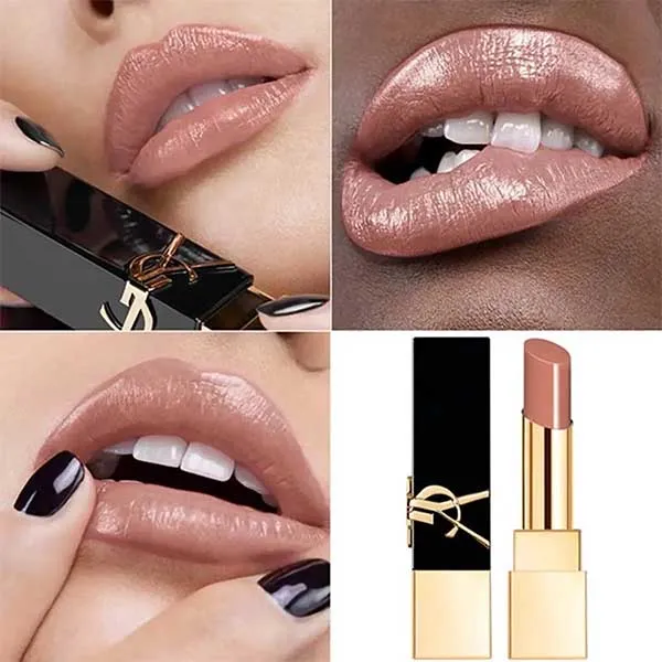 Son Lì Yves Saint Laurent YSL Rouge Pur Couture The Bold 13 Nude Era Lipstick Màu Nude