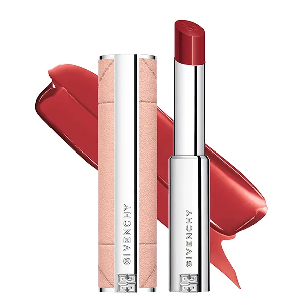Son Dưỡng Givenchy Rose Perfecto Shine Serum Lipstick 335 Deep Red Màu Đỏ Đậm - Son Môi - Vua Hàng Hiệu