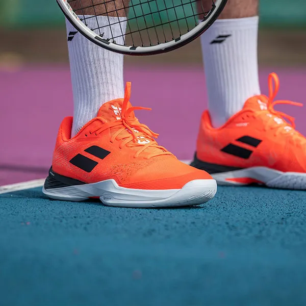 Giày Tennis/Pickleball/Golf Nam Babolat Jet Mach 3 All Court Red/White 30S24629-5059 Màu Đỏ Phối Trắng Size 39 - Pickleball - Vua Hàng Hiệu
