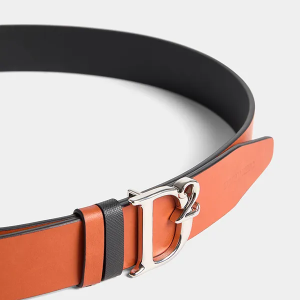 Thắt Lưng Nam Dsquared2 Statement Reversible Buckle Belt Màu Đen Cam Size 85 - Thắt lưng - Vua Hàng Hiệu