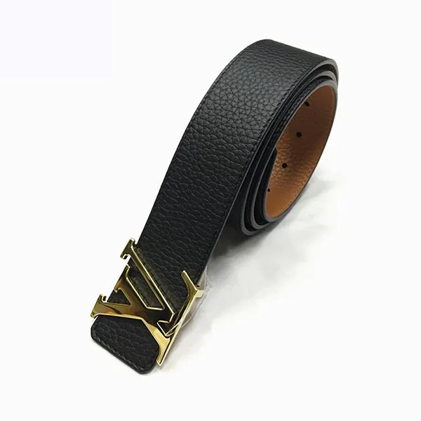 Thắt Lưng Nam Louis Vuitton LV Initiales Leather Bullfighting Màu Đen Size 85