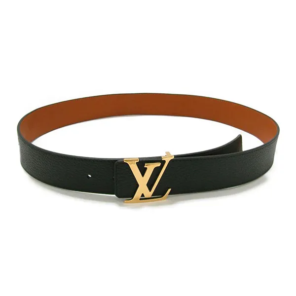 Thắt Lưng Nam Louis Vuitton LV Initiales Leather Bullfighting Màu Đen Size 85