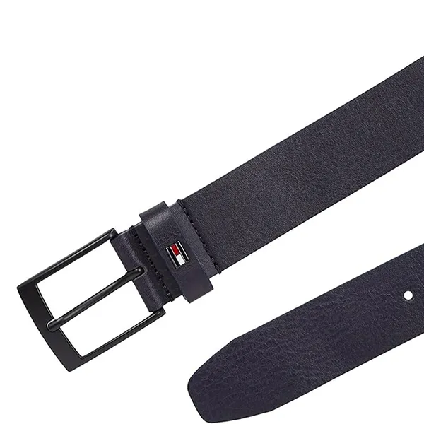 Thắt Lưng Nam Tommy Hilfiger Belt AM0AM13014-DW6 Màu Xanh Than Size 95 - Thắt lưng - Vua Hàng Hiệu