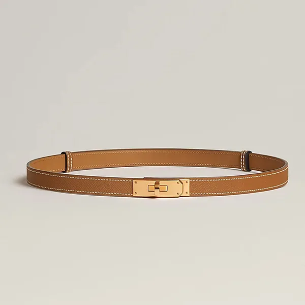 Thắt Lưng Nữ Hermès Kelly 18 Belt Gold H069853CC37 Màu Nâu - Thắt lưng - Vua Hàng Hiệu