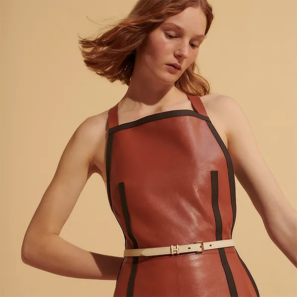 Thắt Lưng Nữ Hermès Pop H 15 Belt Màu Kem Size 70 - Thắt lưng - Vua Hàng Hiệu