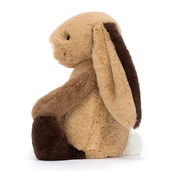 Thỏ Bông Jellycat Soft Toy Bashful Patchwork Brown Bunny BAS3PWB Màu Nâu - Đồ chơi mô hình - Vua Hàng Hiệu