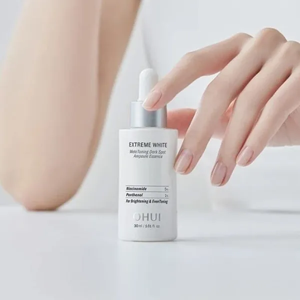 Tinh Chất Hỗ Trợ Dưỡng Sáng Da Ohui Extreme White Melatoning Ampoule 30ml - Mỹ phẩm - Vua Hàng Hiệu