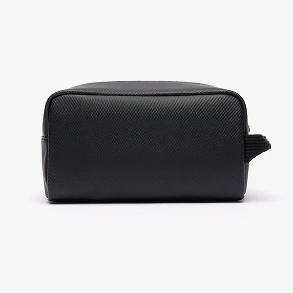 Túi Cầm Tay Nam Lacoste Men's Classic Canvas Toiletry Bag NH4426HC 000 Màu Đen - Túi xách - Vua Hàng Hiệu