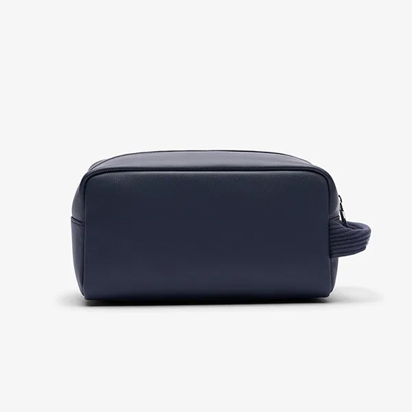 Túi Cầm Tay Nam Lacoste Men's Classic Canvas Toiletry Bag NH4426HC Màu Xanh Navy