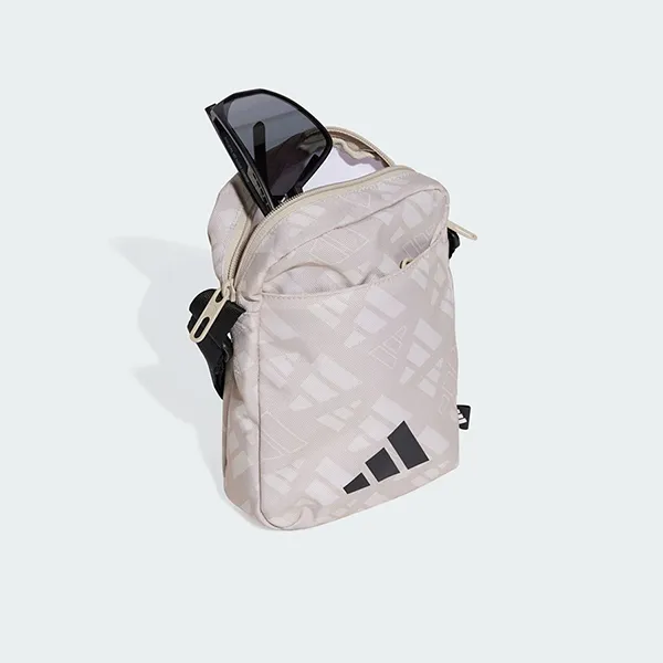 Túi Đeo Chéo Adidas In Họa Tiết Linear JG5871 Màu Xám - Túi xách - Vua Hàng Hiệu