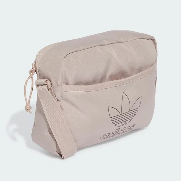 Túi Đeo Chéo Adidas Small Airliner Bag IX7508 Màu Nâu Nhạt - Túi xách - Vua Hàng Hiệu