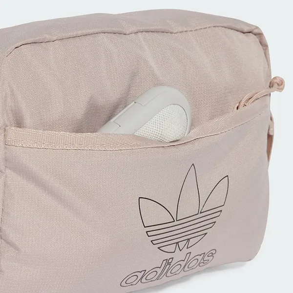 Túi Đeo Chéo Adidas Small Airliner Bag IX7508 Màu Nâu Nhạt - Túi xách - Vua Hàng Hiệu