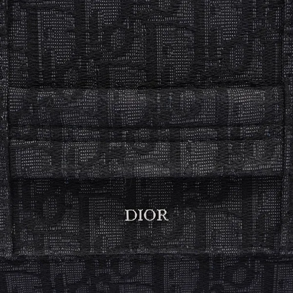 Túi Đeo Chéo Nam Dior Oblique Flap Crossbody Bag Màu Đen - Túi xách - Vua Hàng Hiệu