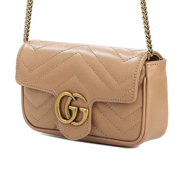 Túi Đeo Chéo Gucci GG Crossbody Bag 826158 AAET8 2754 Màu Be Đậm - Túi xách - Vua Hàng Hiệu