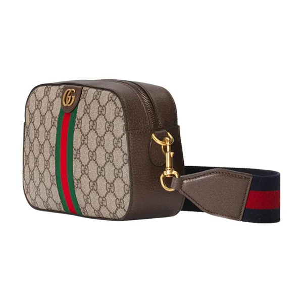 Túi Đeo Chéo Gucci Ophidia GG Small Shoulder Bag Ebony 752591-FACFW-8920 Màu Be Nâu
