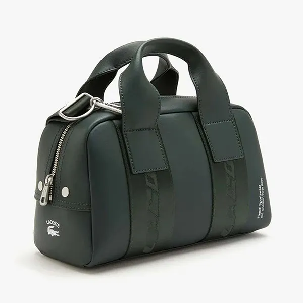 Túi Đeo Chéo Lacoste Contrast Inscriptions Sports Bag Màu Xanh Green