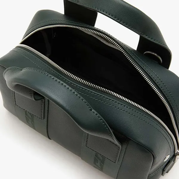 Túi Đeo Chéo Lacoste Contrast Inscriptions Sports Bag Màu Xanh Green