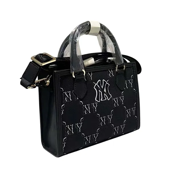 Túi Đeo Chéo MLB Diamond Monogram New York Yankees Crossbody Bag Màu Đen - Túi xách - Vua Hàng Hiệu