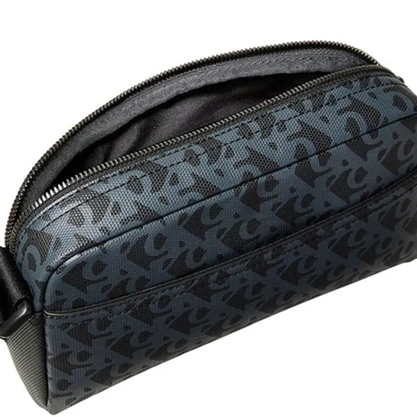 Túi Đeo Chéo Nam Calvin Klein Borsa Calvin Klein Matte AOP Camera Bag 22 Màu Đen Họa Tiết - Túi xách - Vua Hàng Hiệu