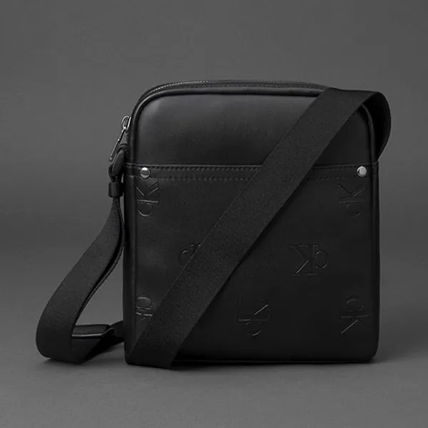 Túi Đeo Chéo Nam Calvin Klein CK Crossbody Bag K50K512564_0987 Màu Đen - Túi xách - Vua Hàng Hiệu