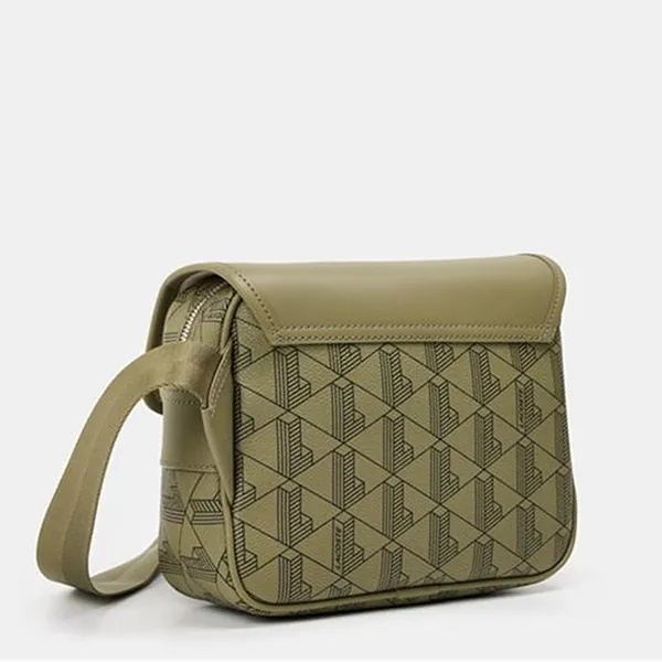 Túi Đeo Chéo Nam Lacoste Men's The Blend Messenger Green Bags Màu Xanh Rêu
