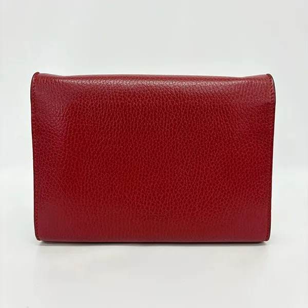 Túi Đeo Chéo Nữ 401231 Chain Wallet 2-Way Clutch Dionysus Shoulder Bag Red Màu Đỏ - Túi xách - Vua Hàng Hiệu