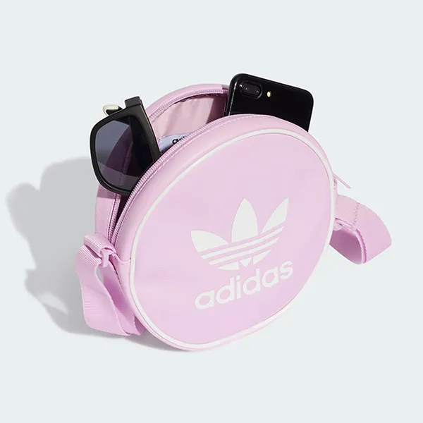 Túi Đeo Chéo Nữ Adidas Originals Adicolor Classic Round Bag JI9448 Màu Hồng
