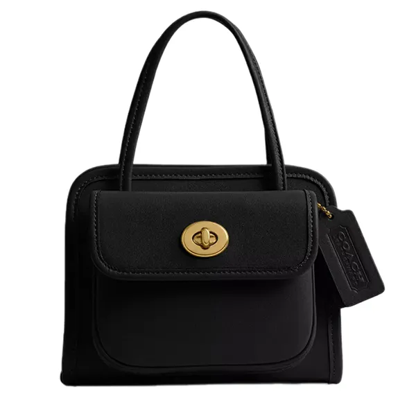 Túi Đeo Chéo Nữ Coach Safari Crossbody Bag CW643 Màu Đen