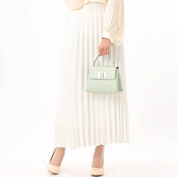 Túi Đeo Chéo Nữ Furla 1927 Mini Top Handle Bag Màu Xanh Mint