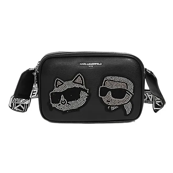 Túi Đeo Chéo Nữ Karl Lagerfeld Maybelle Camera Crossbody Bag LH1EU9BJ KL3 Màu Đen