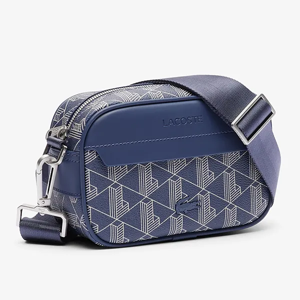 Túi Đeo Chéo Nữ Lacoste Women's Small The Blend Satchel Crossbody Bag NH3650LX M83 Màu Xanh Navy