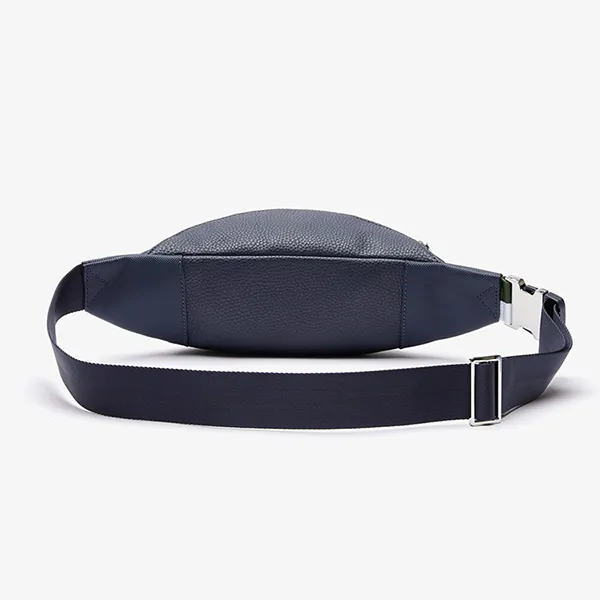 Túi Đeo Hông Nam Lacoste Men's City Court Grained Zip Belt Bag NH3661LQ 021 Màu Xanh Navy