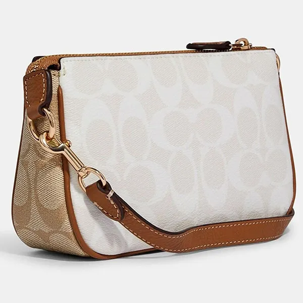 Túi Đeo Vai Nữ Coach Nolita 19 In Signature Canvas Shoulder Bag Phối Màu - Túi xách - Vua Hàng Hiệu