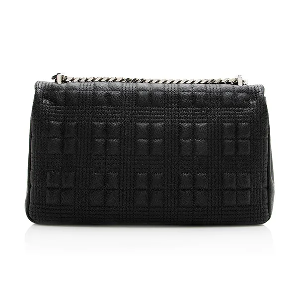 Túi Đeo Vai Nữ Burberry Quilted Leather TB Lola Chain Medium Shoulder Bag Màu Đen
