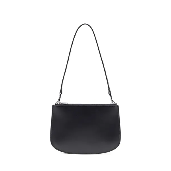 Túi Đeo Vai Nữ Diesel 1DR Twin-Double-Pouch Shoulder Bag In Printed Leather X10330PR818 Màu Đen - Túi xách - Vua Hàng Hiệu