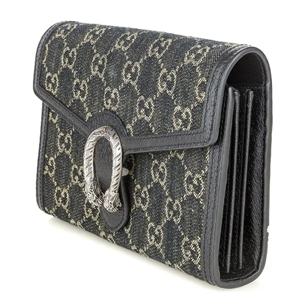 Túi Đeo Vai Nữ Gucci Dionysus Wallet On Chain Màu Đen