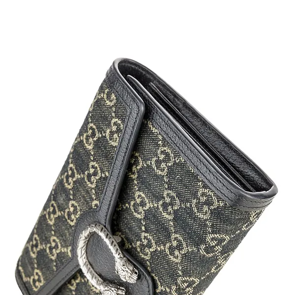 Túi Đeo Vai Nữ Gucci Dionysus Wallet On Chain Màu Đen