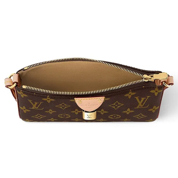 Túi Đeo Vai Nữ Louis Vuitton LV Rare Pochette Tillet Mini Shoulder Bag Màu Nâu