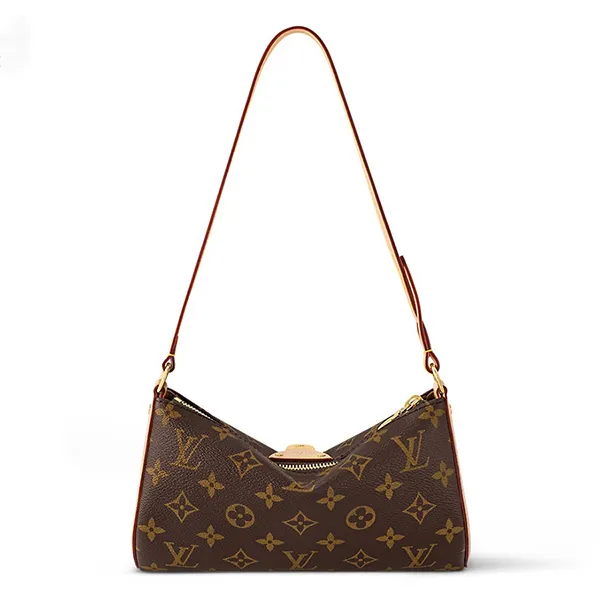 Túi Đeo Vai Nữ Louis Vuitton LV Rare Pochette Tillet Mini Shoulder Bag Màu Nâu