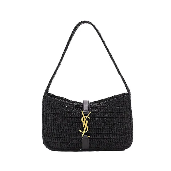 Túi Đeo Vai Nữ Yves Saint Laurent YSL Raffia Mini Màu Đen - Túi xách - Vua Hàng Hiệu