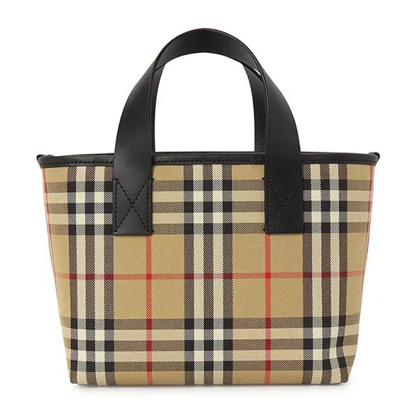 Túi Tote Burberry Kids Vintage Check Tote Bag 8078246 Màu Nâu