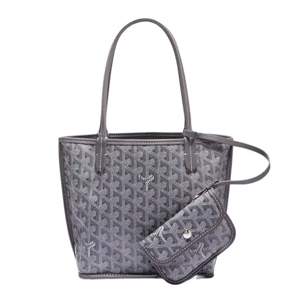 Túi Tote Nữ Goyard Mini Anju Tote Bag Màu Xám