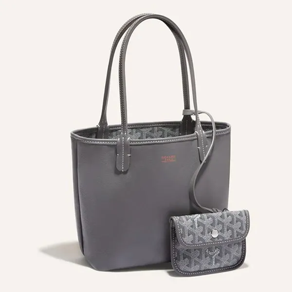 Túi Tote Nữ Goyard Mini Anju Tote Bag Màu Xám