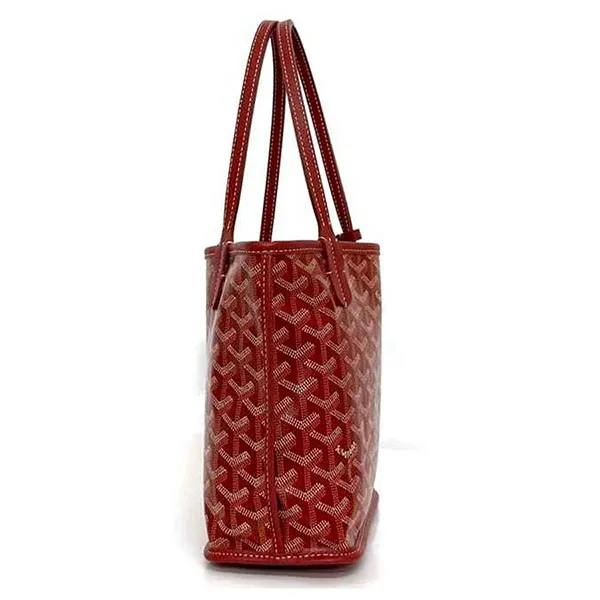 Túi Tote Nữ Goyard Red Calfskin Tote Bag Màu Đỏ - Túi xách - Vua Hàng Hiệu